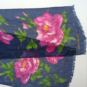 NWT Lauren Ralph Lauren 100% silk scarf
